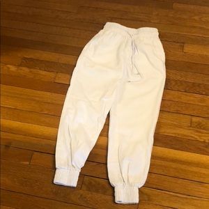 Size extra small white cargo Carmar joggers
